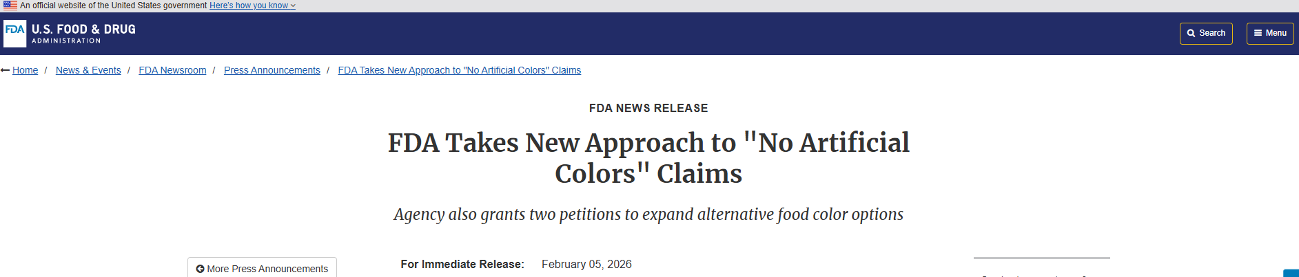 天然著色劑,FDA,甜菜紅,螺旋藻