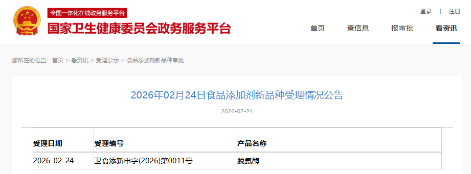 三新食品,受理動態,多種母乳低聚糖HMO,受理